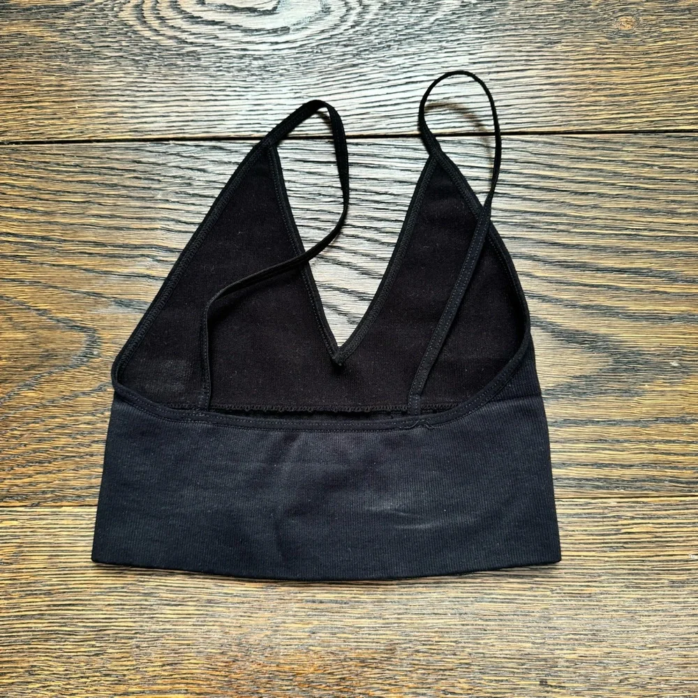 Black Free People “Intimately” Tank Top - Picture 2 of 3